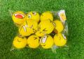 Neon Colored Smile Funny Face Stress Ball - Happy Smile Face Squishies Toys Stress Foam Balls x 12 Pcs. 