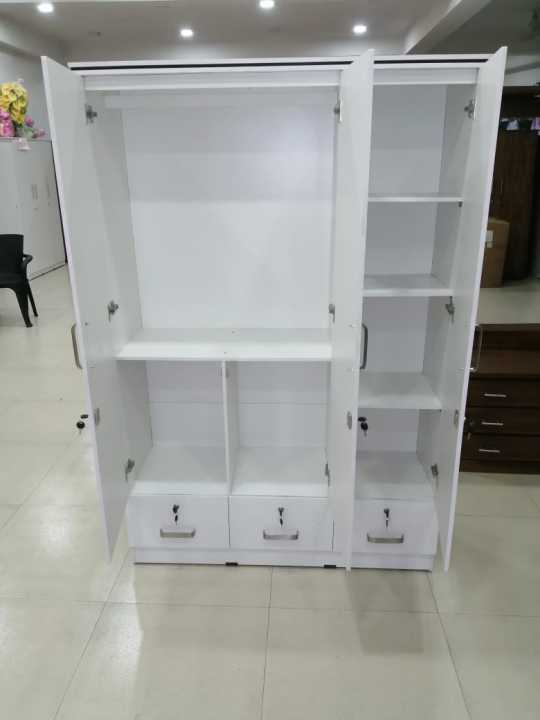 White%203%20Door%20Cupboard%20-%20Image%202