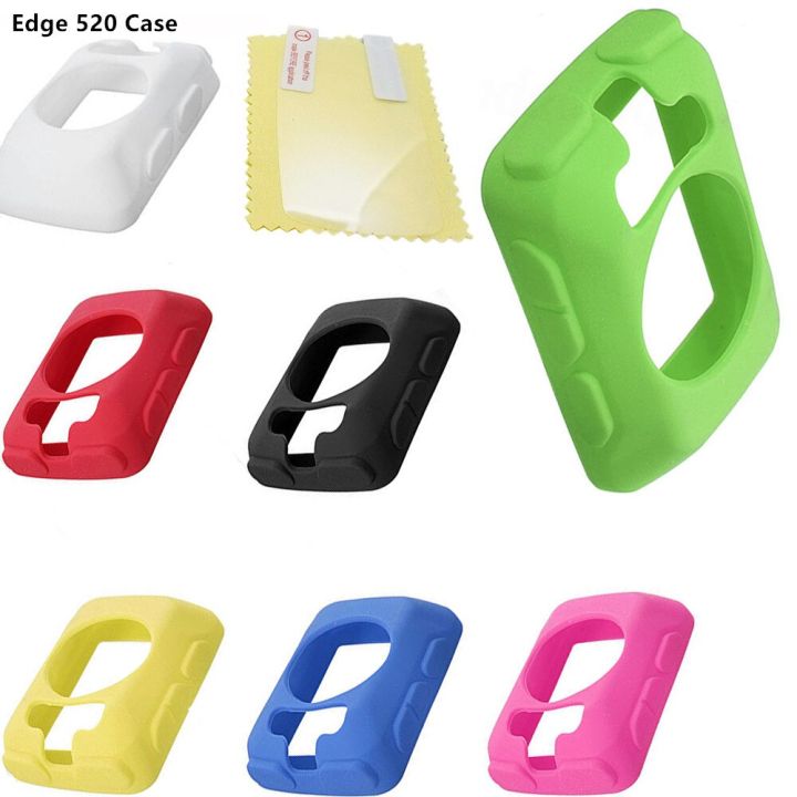 Generic Bike Gel Skin Case & Screen Protector for Garmin Edge 520 Computer Quality for garmin edge 520 Plus