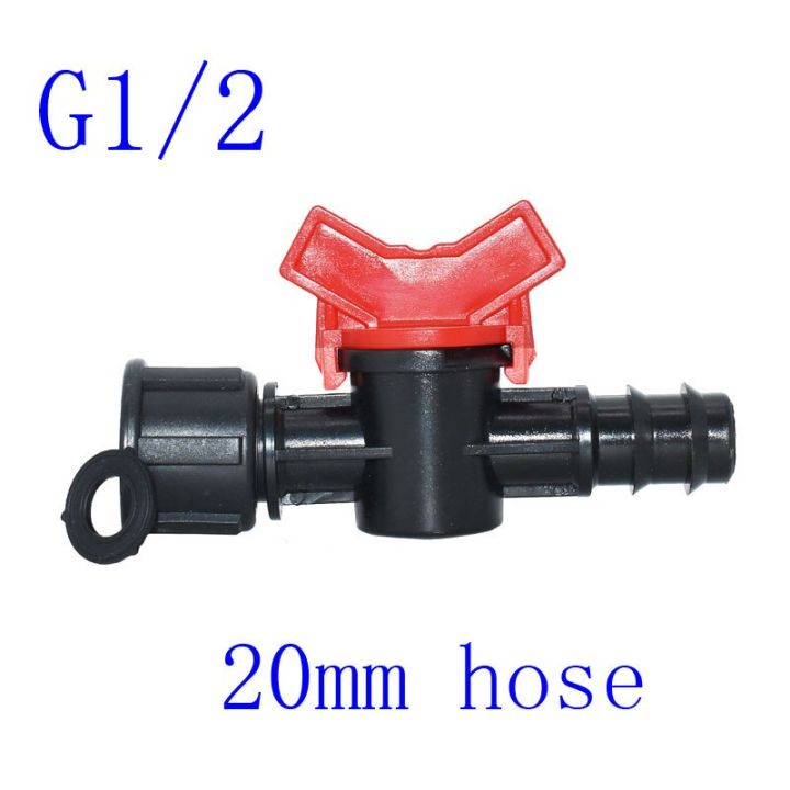 Garden tap Female thread 1/2 the 16mm hose irrigation water Mini Valve waterstop connectors Built-in seal