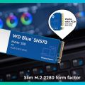 ssd card 500gb nvmE SSD WD Blue SN570 Up to 3,500 MB/s,Gen3 x4 PCIe 8Gb/s, M.2 2280,. 