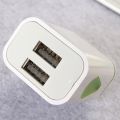2 In 1 Usb Charger Usb Hub Wall-mounted Port Charger American Plug Usb Hub Wall Charger Travel Home Phone Ac Power Adapter. 