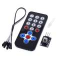 Infrared Remote Control + IR Receiver Module Kit. 