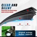 New 6mm Car Wiper Blade Rubber Durable Refill Strips 14/16/17/18/19/20/21/22/24/26/28 Inch Easy To Replace Wiper Accessorie Car Supplies. 