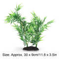 artificial water plants simulation bamboo plant grass underwater aquarium landscape decoration 11.8 x 3.5 inches. 