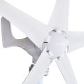 12V 1200W Wind Generator with Charger Controller 5 Blades S-Type Minitype Wind Turbine Generator Kit Clear Energy Windmill for Home Highways Boats. 