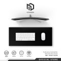 MD Custom Mousepad 700x300mm Plain Black Large Gaming Mousepad | XL Extended Gaming Mouse pad. 