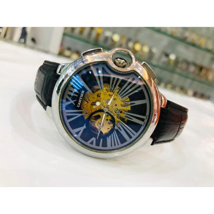 AAA High Quality Men's Watch Brand Luxury Quartz Watch Leather Watch