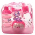 Pretty Baby Feeding Bottle Set 4pcs Newborn Creative Baby Products feeding Bottle Sets Newborn Baby Bottle Baby For Gift Pack Gear Hospital Bag Bottle and Accessories Baby Gift Pack. 