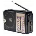 High Sensitivity Portable Four Band Radio Player. 