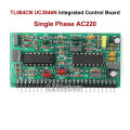 【FOOT SOFA】1pc Single Phase IGBT Inverter Welding Machine Control Module Small Vertical Plate TL084CN UC3846N Integrated Control Board Small Motherboard AC220. 