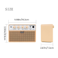 Portable Guitar Amplifier 10W Guitar Amplifier Speaker Portable Mini Bass Bluetooth Instrument Sound Box Easy to Use. 