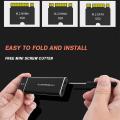 Dual Protocol M2 SSD Case M.2 NVMe SATA SSD Enclosure Adapter 10Gbps USB 3.1 Type C External Enclosure Supports M And B&M Keys. 
