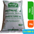 Talawakelle Tea 1Kg - Pure Ceylon Black Tea - Tea Pouch (2 x 500g). 