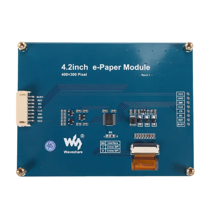Waveshare%204.2%20Inch%20E-Ink%20Display%20Module%20for%20Raspberry%20Pi%204%20B%20E-Paper%20Module%20-%20Image%203