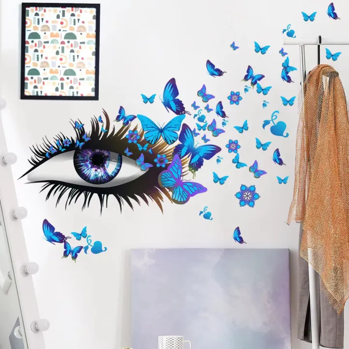Blue%20Butterflies%20Eye%20Home%20Decoration%20animals%20tree%20bridge%20baby%20children%20bedroom%20room%20decor%20wall%20stickers%20removable%20kids%20nursery%20decal%20Mirror%20Dear%20Wall%20Decoration%20Stickers%20wall%20deco%20-%20Image%206