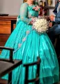 Wedding Frock Bridle Goingaway Dress. 