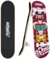 Skateboards for Kids 31x7.88 Complete Skateboard for Boys Girls Teens, 7 Layer Canadian Maple Double Kick Concave Cruiser Trick Skate Board for Beginners Youth Adults [31 INCHES]. 