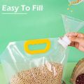 Dreamly House- 20Kg Cereal Containers Storage Airtight Food Containers with Lids & Funnel Air Tight Container for Food Stand Up Rice Cereal Dry Food Storage Container for Organizing Pantry Kitchen. 