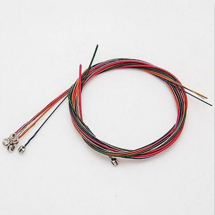 Rainbow%20Colorful%20Guitar%20Strings%20E-A%20for%20Acoustic%20Folk%20Guitar%20Classic%20Guitar%20Multi%20Color%20Acoustic%20Guitar%20Steel%20Strings%206pcs%20-%20Image%202