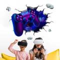 Big Size Game controller wall sticker universe starry sky esports room electronic game decoration decoration wall sticker. 
