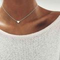 Simple Heart Necklace Pendant Women Jewelry New 2025. 