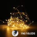 1M/5M/10M 10/50/100 LEDS Fairy Light Starry String USB Lights Fairy Micro LED Transparent Wire for Party  Wedding 6 Colors. 