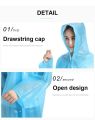 Rain Coat For Rain protection Rain Cover For Human Rain Coat Adult Rainwear Rainproof Motorcycle Rainsuit For Outdoor Rescue. 