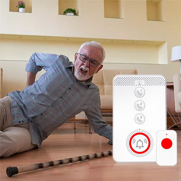 4G LTE GSM Elderly SOS Button Emergency Alarm for Elderly Care European ...