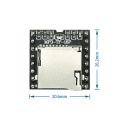Mini Mp3 Player Module With Simplified Output Speaker For Arduino For Uno. 