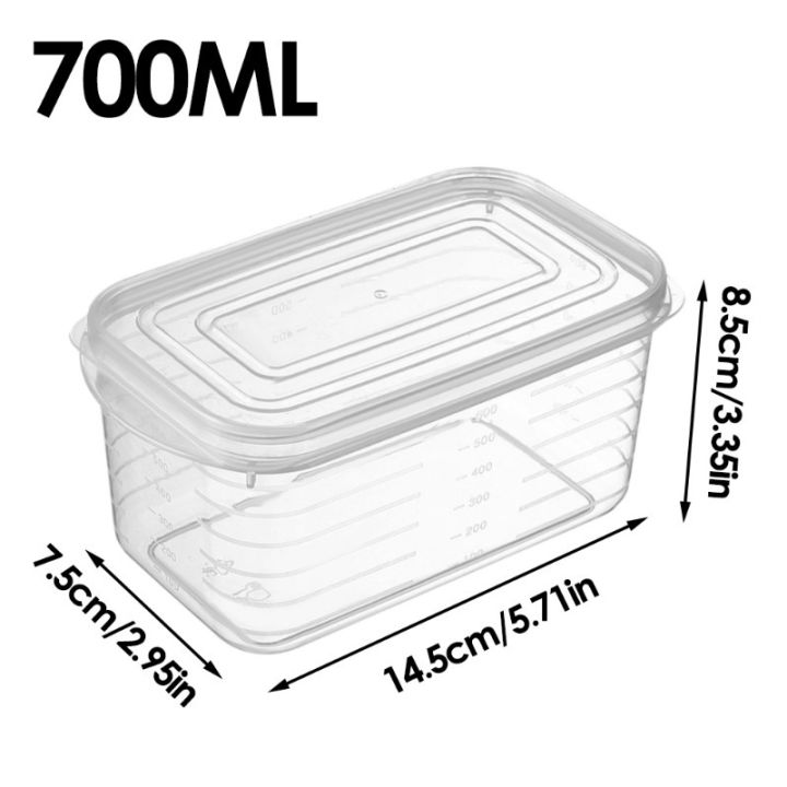 2pcs%20700ml%20Food%20Storage%20Boxes%20Transparent%20Large%20Vegetables%20Fruits%20Meat%20Sealed%20Refrigerator%20Preservation%20Box%20Picnic%20Sealed%20Containers%20-%20Image%208
