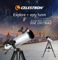 Celestron StarSense Explorer SSE DX 130AZ Newtonian Reflector Professional Astronomical Telescope Smartphone App Enabled Observe The Moon. 