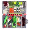 bellylady 75pcs/94pcs/122pcs/142pcs Fishing Lures Set Spoon Hooks nnow Pilers Hard Lure Kit In Box Fishing ear Accessories. 
