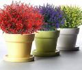 Artificial Flowers Bouquet UV Resistant Shrubs Plants Plastic Home Garen Decors. 