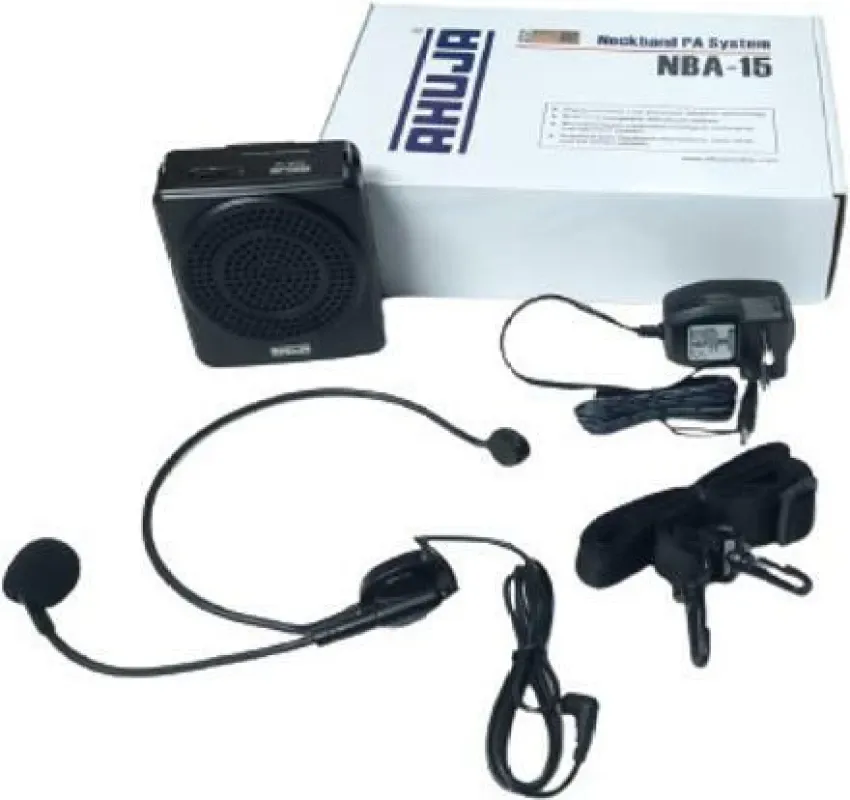 Ahuja NBA-15 Portable Rechargeable Speaker with No Neckband