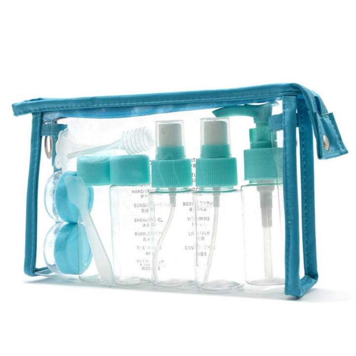 Shampoo Travel Bottles Travel Toiletry Set Carry-on Size Toiletry Bottles Zipper Bag For Liquids Leak-proof Toiletry Containers