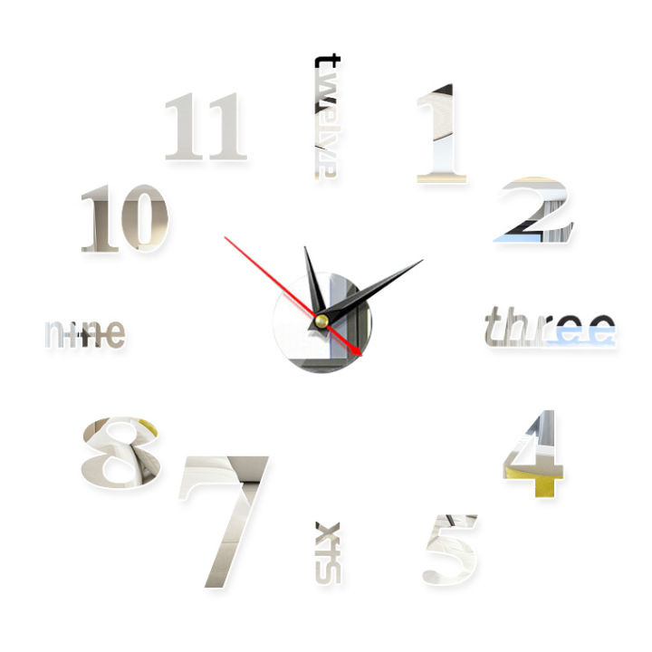 3D%20Wall%20Clock%20Mirror%20Wall%20Stickers%20Creative%20DIY%20Wall%20Clocks%20Removable%20Art%20Decal%20Sticker%20Home%20Living%20Room%20Decor%201Set%20-%20Image%209