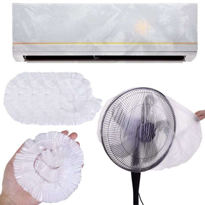 10Pcs Portable 70x145cm Fan Cover Dustproof Disposable Air Conditioner ...