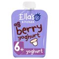 Ella's Kitchen Organic Berry Yoghurt Greek Style Pouch 6+ Month 90g. 