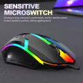 LIMEIDE S1 RGB 7 Color LED 1200DPI Gaming Mouse - 3 Keys Mouse Colorful Lighting Gaming- RGB Mouse. 