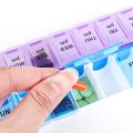 14Days Travel Weekly Pill Box / Medicine Tablet Dispenser Pill Case/ Splitters Pill Storage Organizer Container. 