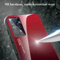 Gradient Glass Case for Xiaomi Redmi Note 11 Pro 11T 11S Note 10 Pro 10S Tempered Glossy Cover. 