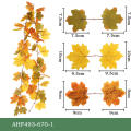 Seasonal Decoration Thanksgiving Home Decor Autumn Leaves Garland Foliage String Hanging Rattan Decoration. 