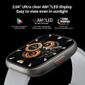 COLMI P68 Smartwatch 2.04 AMOLED AOD Scree Always-On Display Sports Smart Watch IP68 Waterproof Health Monitor. 