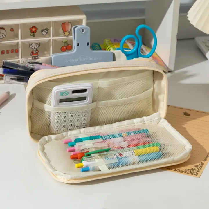 School%20Supplies%20Large%20Capacity%20Pencil%20Case%20Solid%20Color%20Pencil%20Pouch%20Stationery%20Pen%20Case%20Multi%20Layer%20Makeup%20Bag%20Pen%20Storage%20Bag%20Girls%20-%20Image%207