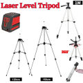 1.2M Level Tripod Mini Tripod for laser level Adjustable Height Self Leveling Bracket Rack for 5/8 inch Adapter Self Leveling. 
