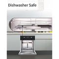 Manual Cheese Grater Ideal For Parmesan, Citrus, Lemon, Ginger, Chocolate And Nut Sharpened Stainless Steel Dishwashable Handle TPR & Protective Cover. 