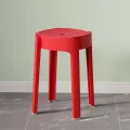 NORDIC STACKABLE HOUSEHOLD ROUND STOOL. 