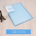 Kobest b5 Folder for Students a5 Info Booklet Multi-Layer Transparent Insert Bag Sheet Music Folder Office Test Paper Storage Book YA9K. 