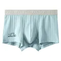 Factory Direct Sales Men's Underwear Modal Boxer Printed Mesh Comfortable Boxers Youth Trendy Men's Underwear. 